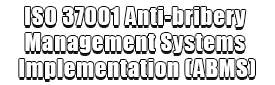 ISO 37001 Anti-bribery Management Systems Implementation Logo